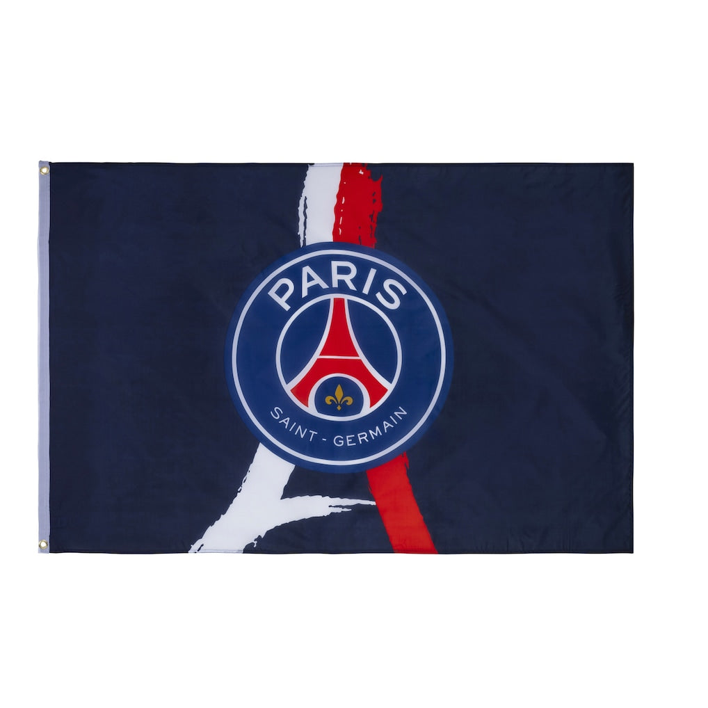 Paris Saint-Germain Drapeau Officiel PSG – 150 X 100 Cm – Polyester – Collection Officielle