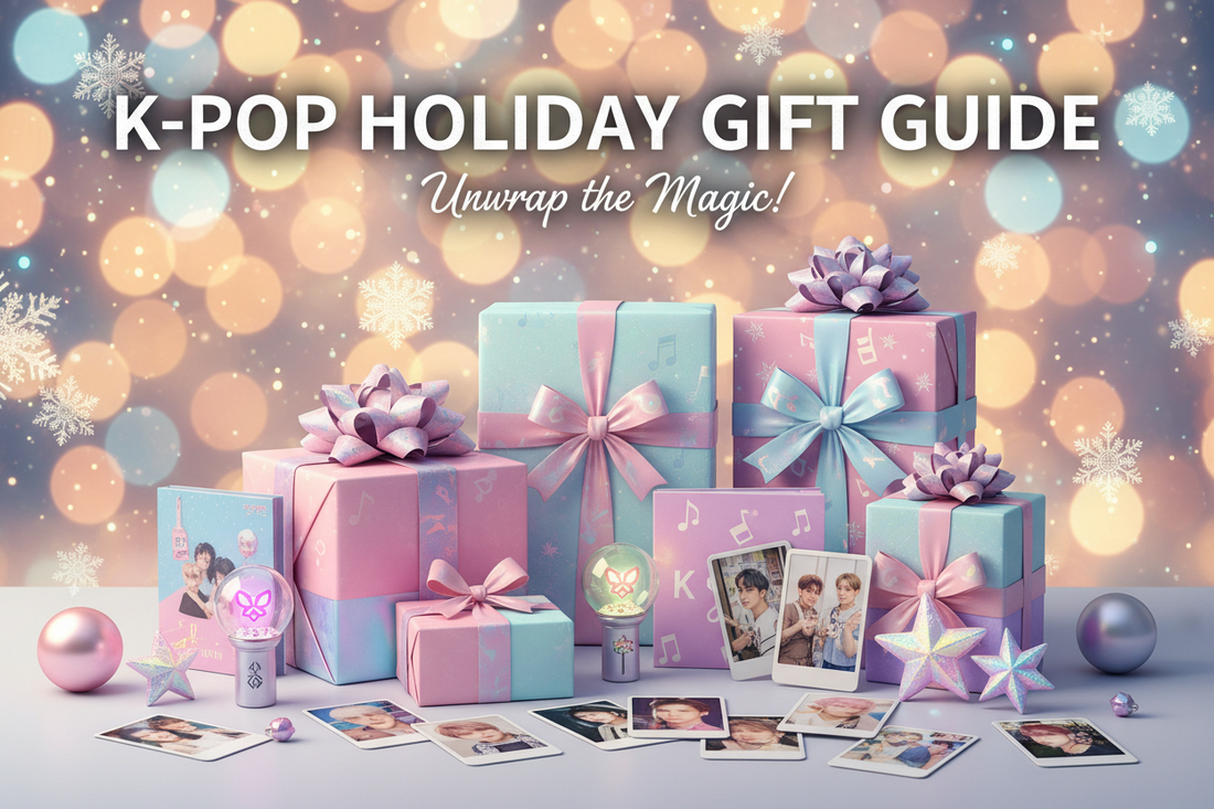 Cadeau de Noël K-pop : 30+ idées pour fans (tous budgets)