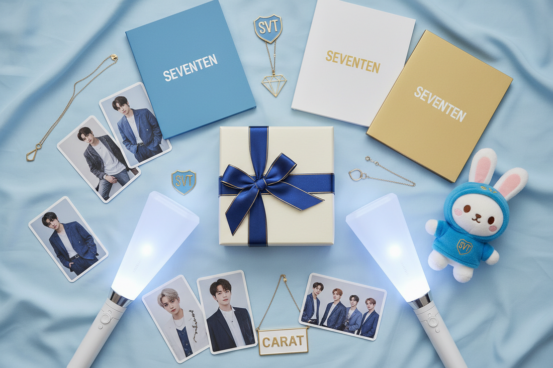 Cadeau fan de SEVENTEEN : 30+ idées pour CARAT (albums…)