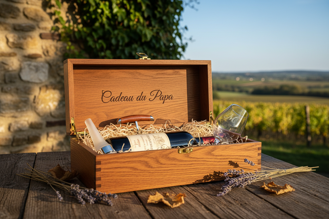 Cadeau papa amateur de vin : 30 idées (de 13 à 250 €)