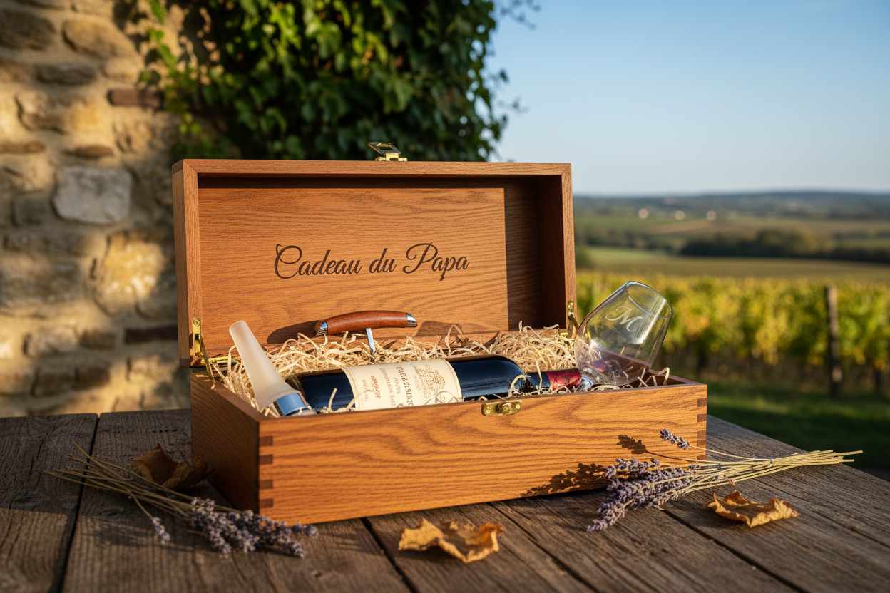 Cadeau papa amateur de vin : 30 idées (de 13 à 250 €)