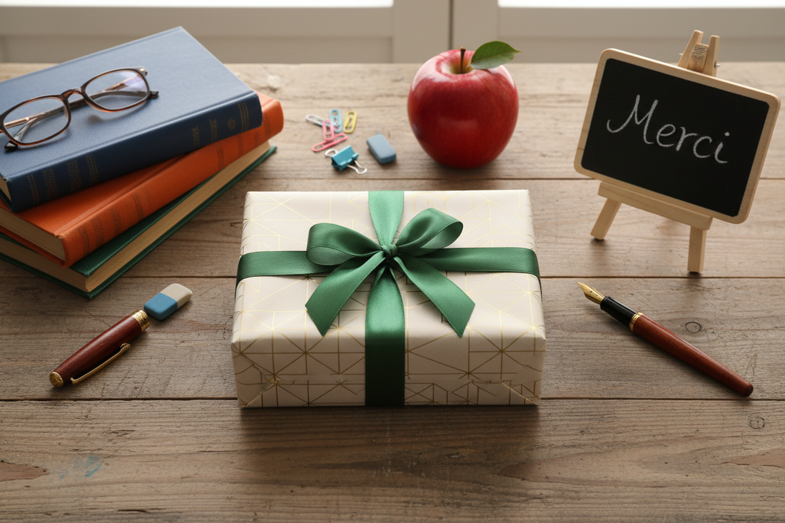 Cadeau prof de collège : 30+ idées pour dire merci (par matière)