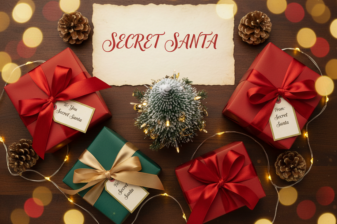 Idées cadeaux Secret Santa : 30+ idées par budget (2026)