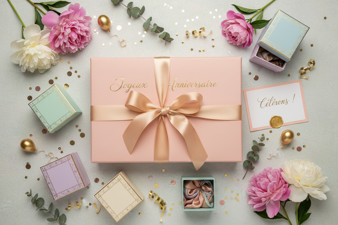 Coffret cadeau anniversaire : 18 idées (2026)