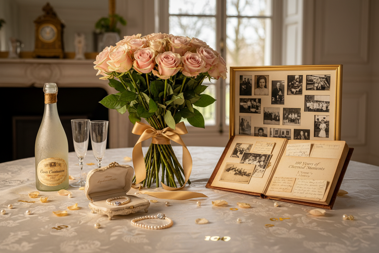 Idée cadeau anniversaire 100 ans : 30 idées qualitatives