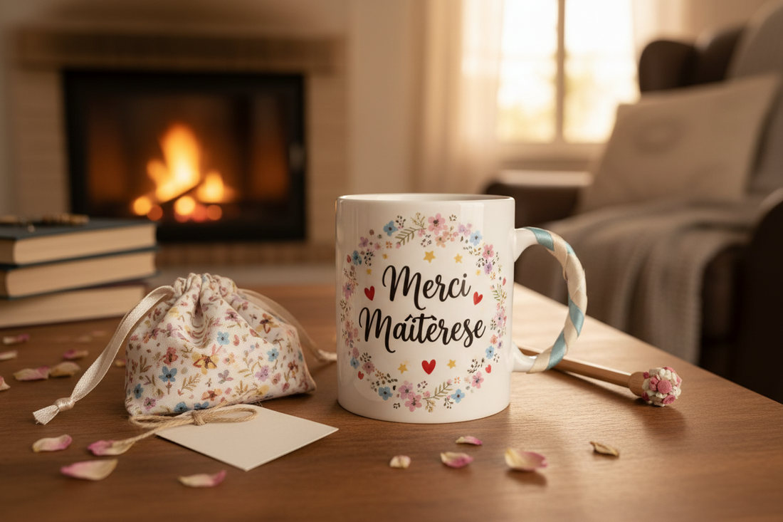 Mug maîtresse personnalisé : 30+ idées (prénom, magique, isotherme)