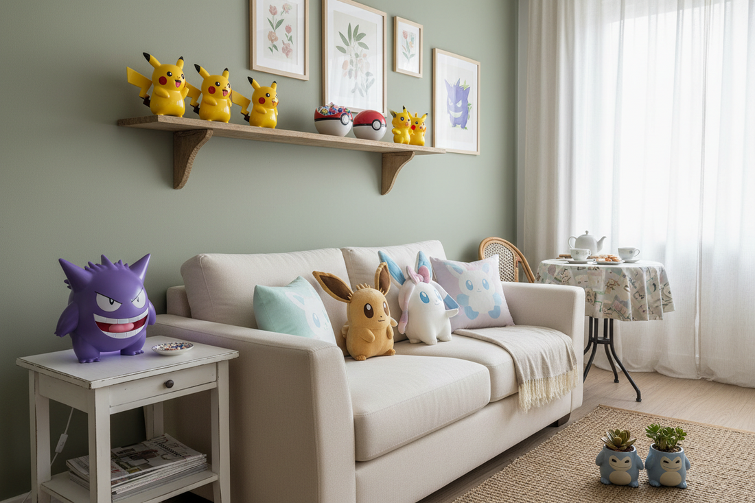 Objets de décoration Pokémon : 30+ idées pour la chambre