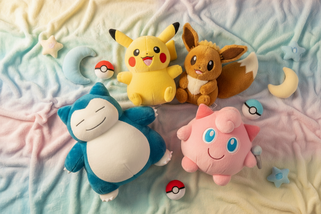 Peluche Pokémon : 30+ idées (Pikachu, Évoli, géantes…)