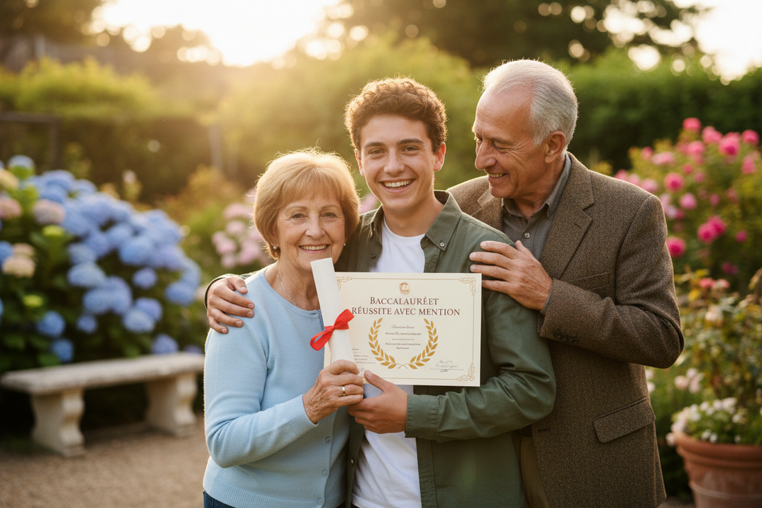 Cadeau réussite bac (grands-parents) : 30+ idées qui font plaisir