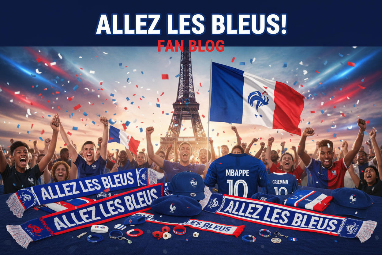 Équipe de France : tous les produits pour supporters des Bleus (2026)