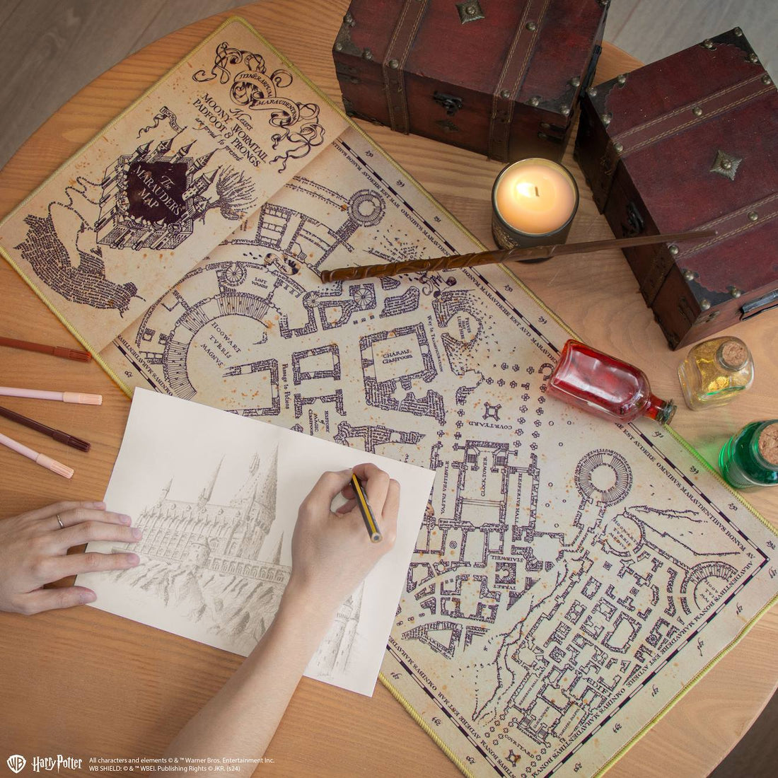 Cadeau Carte du Maraudeur : 25 idées magiques Harry Potter (2026)