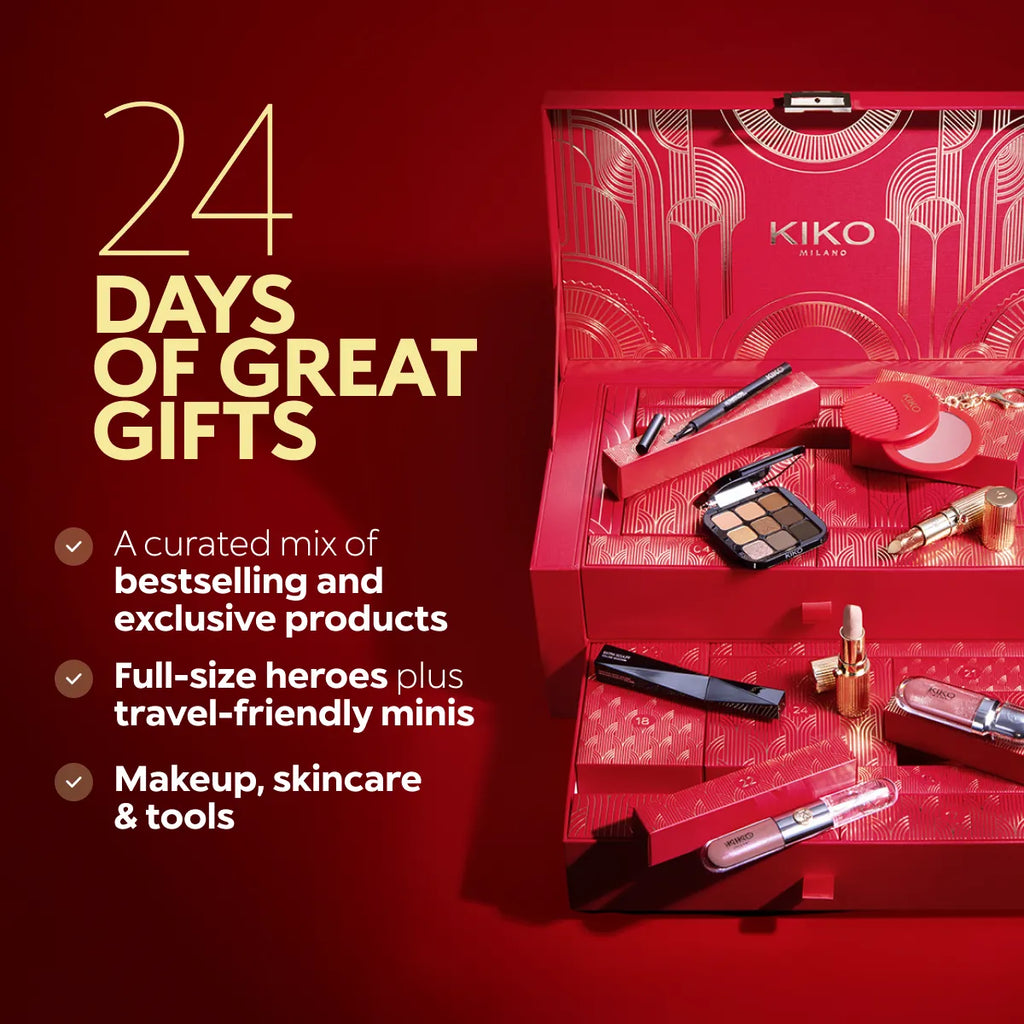 Calendrier de l'Avent KIKO Milano 2026 Twist 'n Twinkle Holiday - photo 2