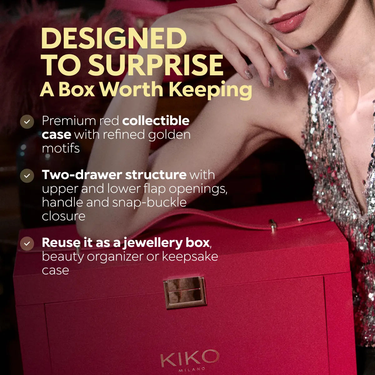 Calendrier de l'Avent KIKO Milano 2026 Twist 'n Twinkle Holiday - photo 4