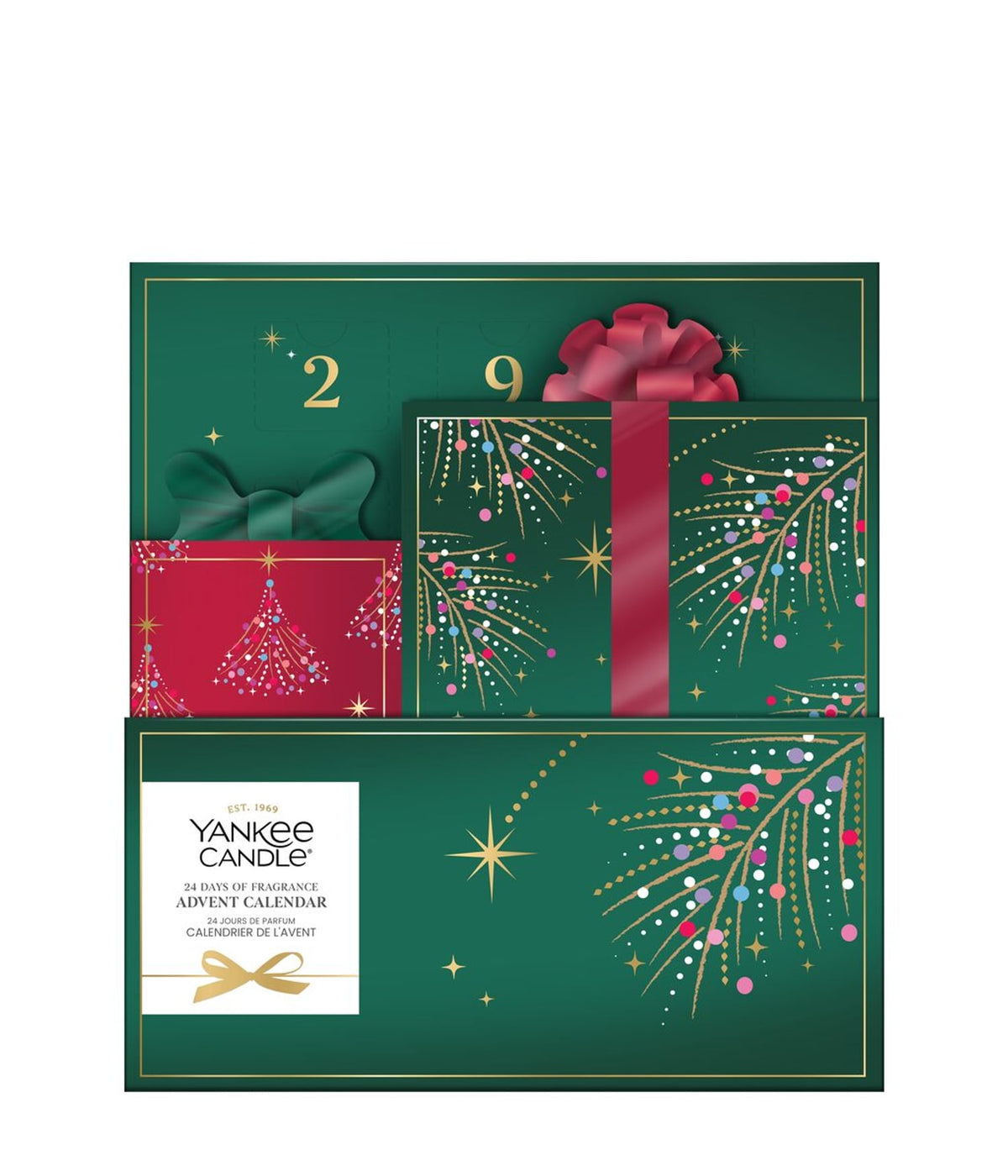 Calendrier de l'Avent Yankee Candle 2026 24 bougies chauffe-plat
