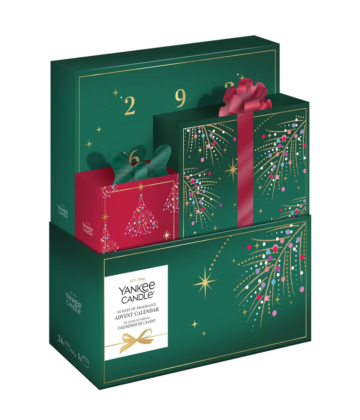Calendrier de l'Avent Yankee Candle 2026 24 bougies chauffe-plat