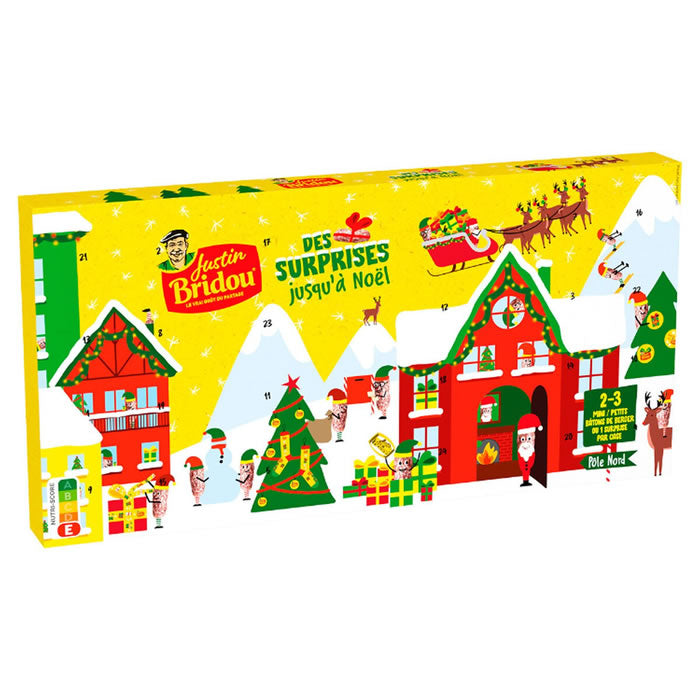 Calendrier de l’Avent Justin Bridou 2025