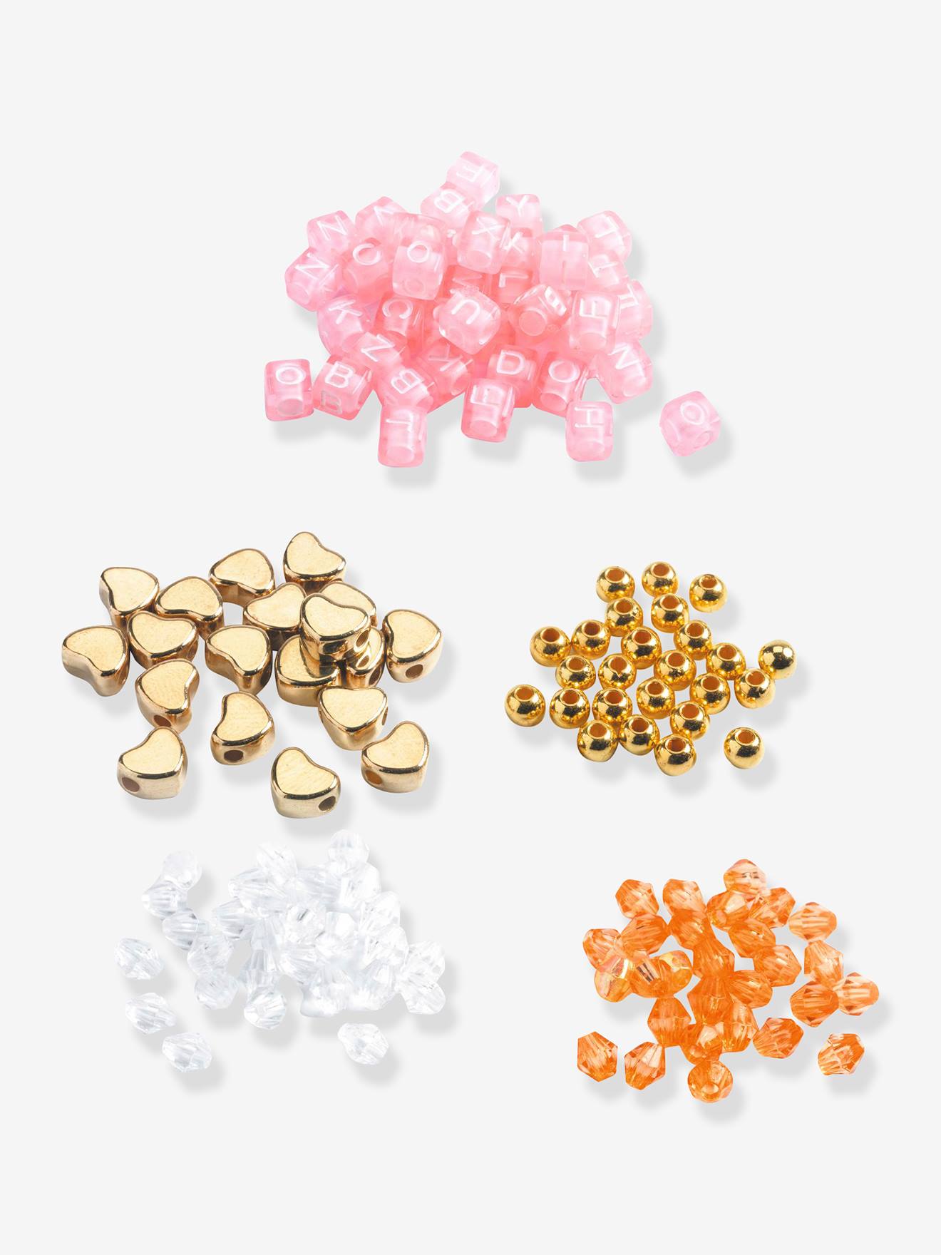 1 000 perles alphabet - jaune