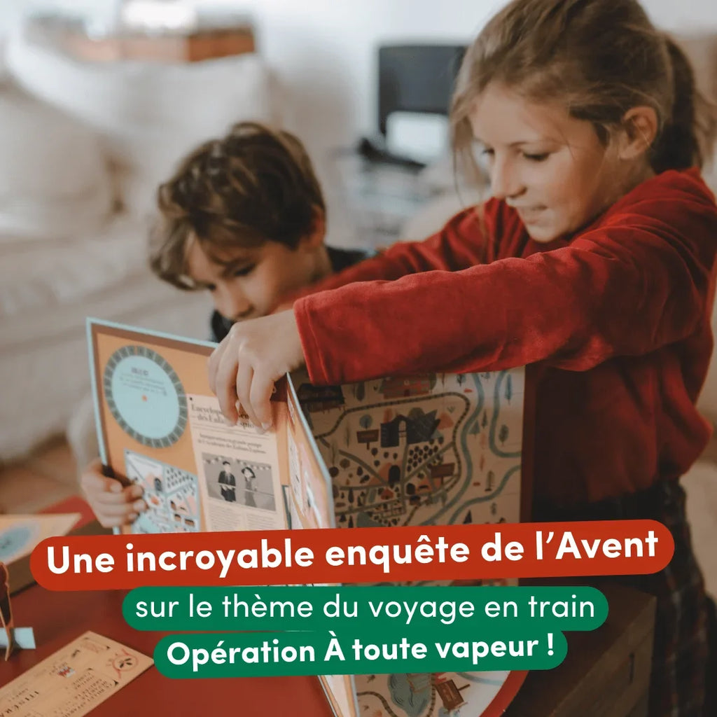 Calendrier de l'Avent En Cavale 2026 – L'Aventure Train (dès 7 ans) – photo 2