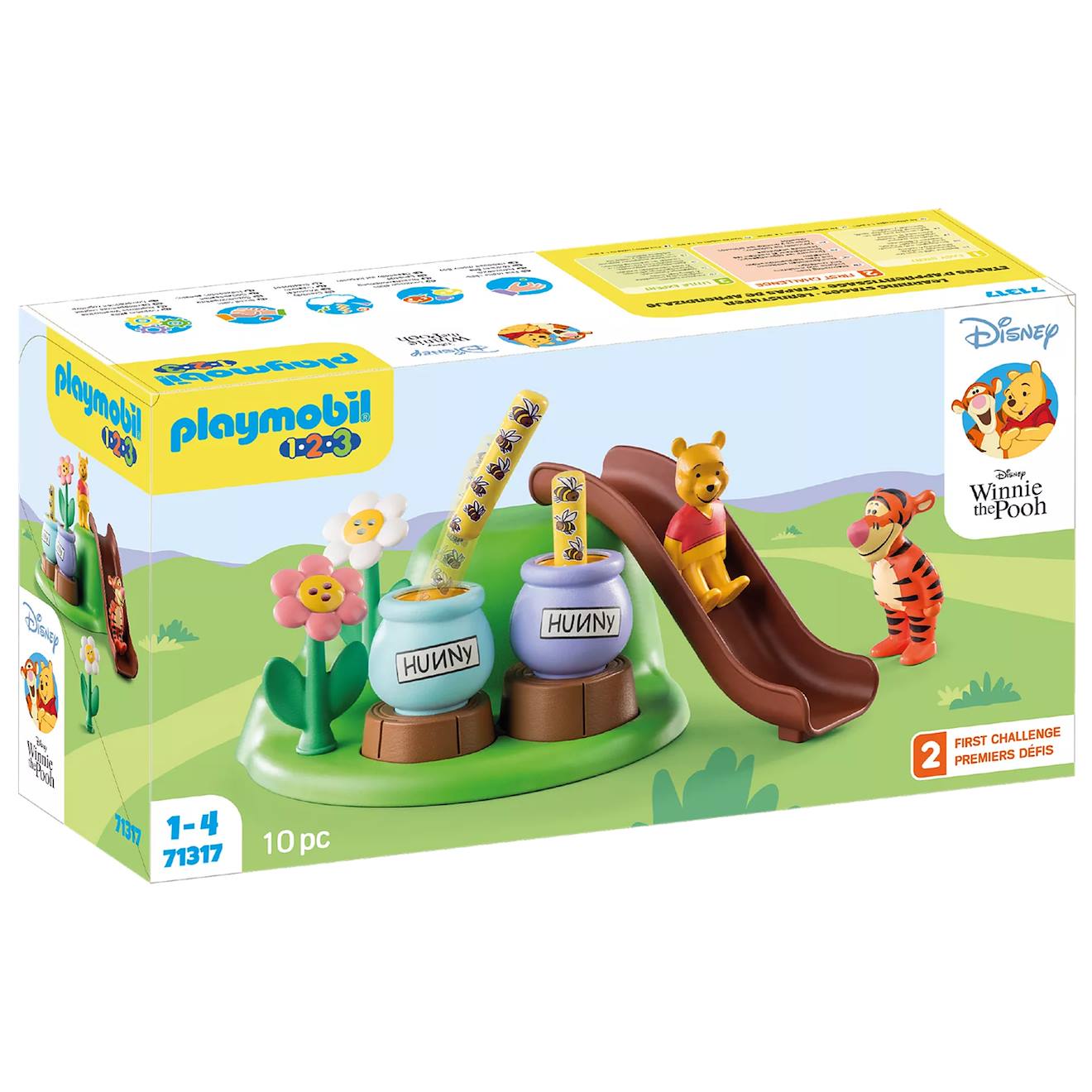 1.2.3 & Disney Winnie l'Ourson et tigrou avec jardin d'abeilles 71317 multicolore
