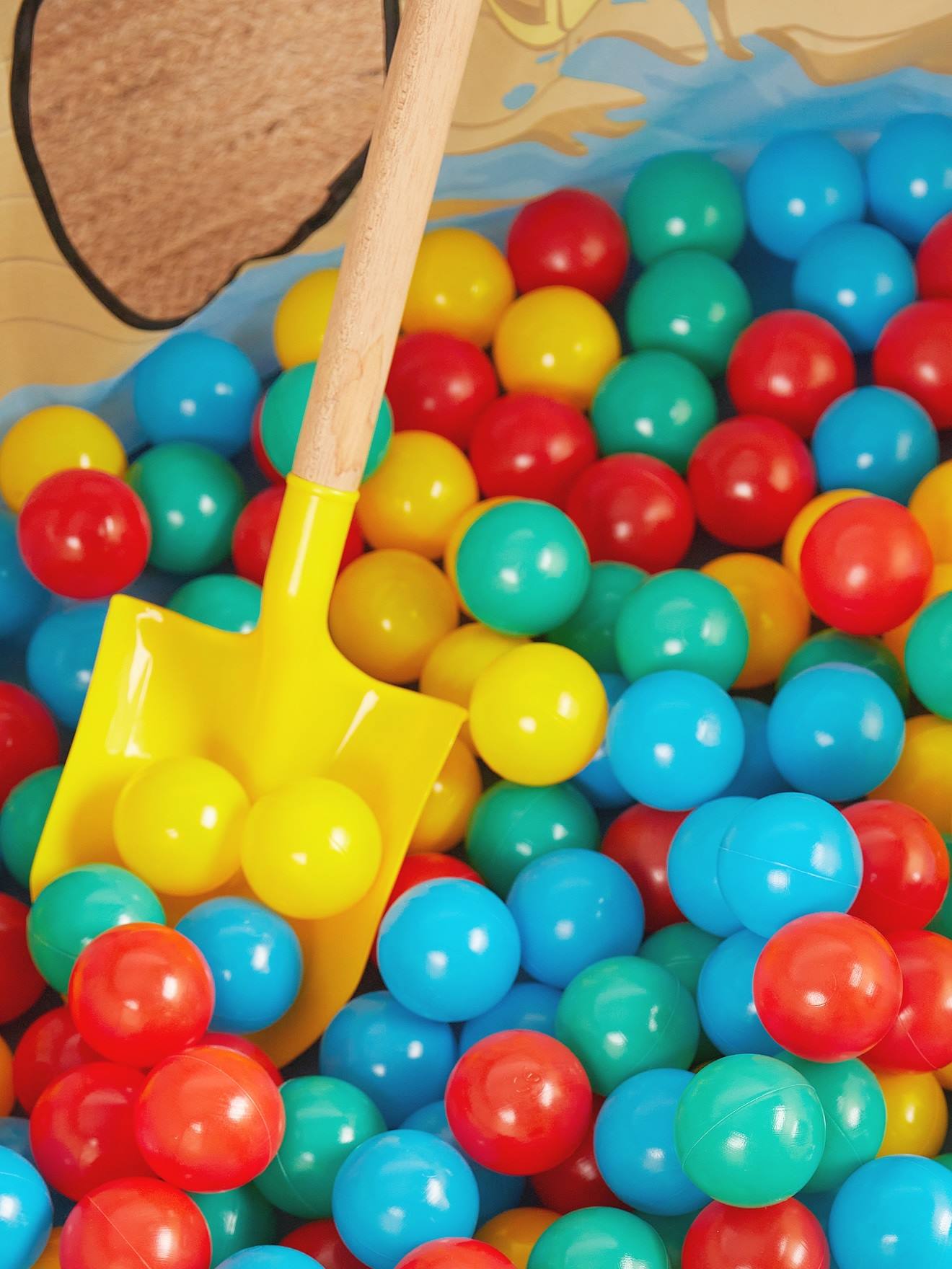 100 balles pour piscine à balles, multicolore 100 multicolore