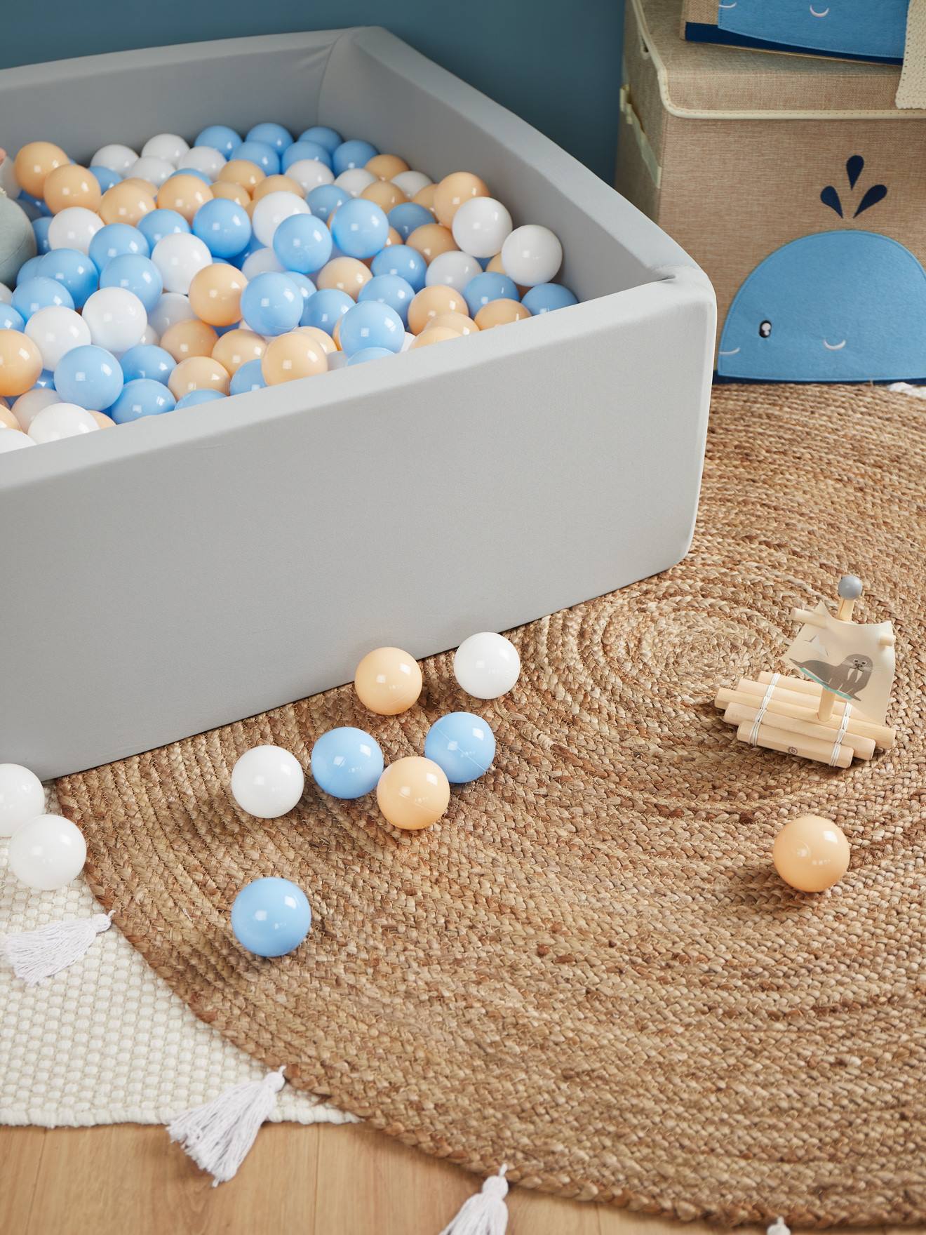 100 balles pour piscine à balles, multicolore 100 beach