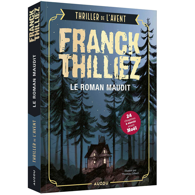 Calendrier de l'Avent Le Roman maudit – thriller de l'Avent de Franck Thilliez