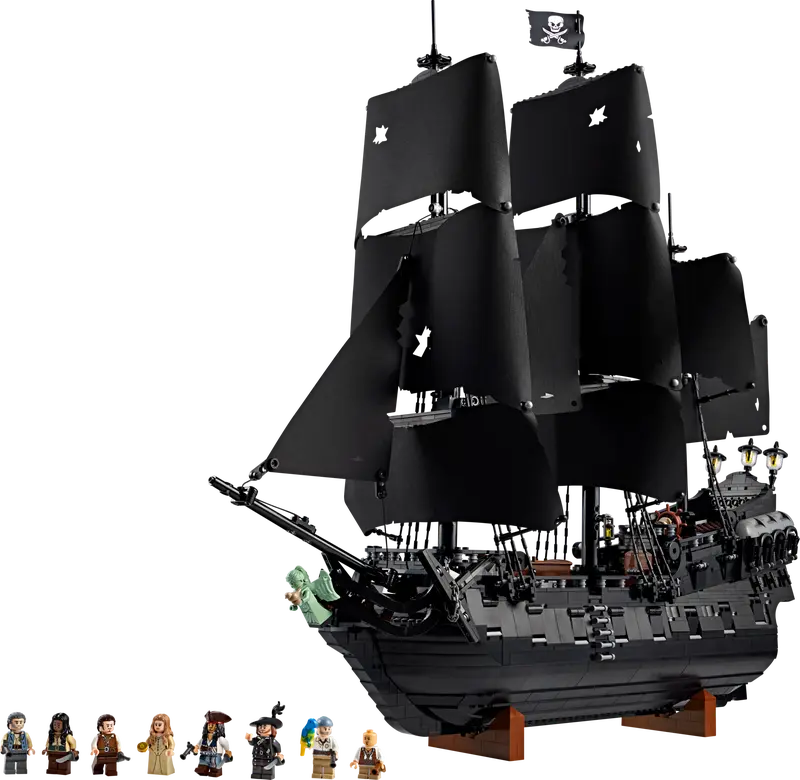 Le bateau pirate du capitaine Jack Sparrow - Lego