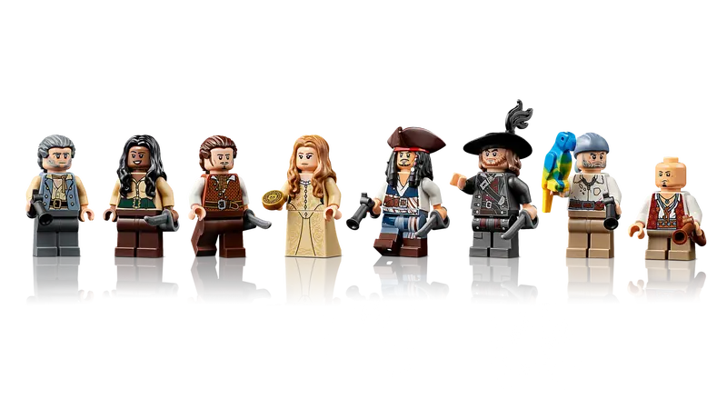 Le bateau pirate du capitaine Jack Sparrow - Lego