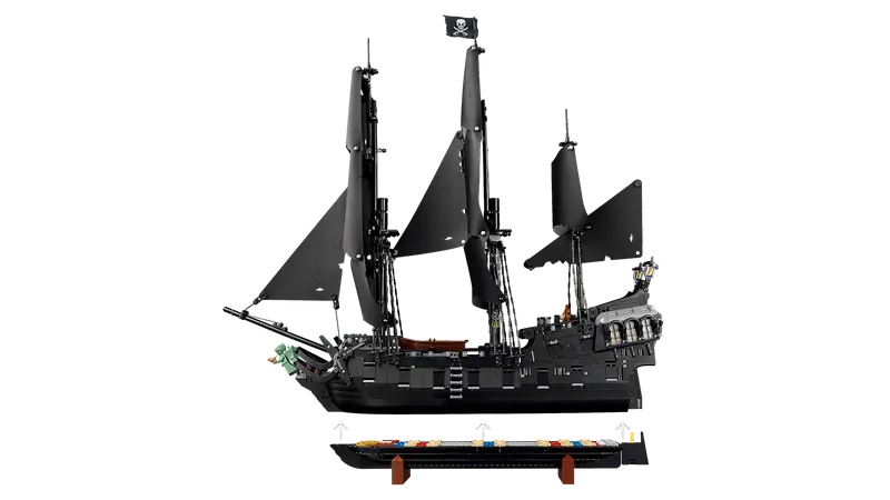 Le bateau pirate du capitaine Jack Sparrow - Lego