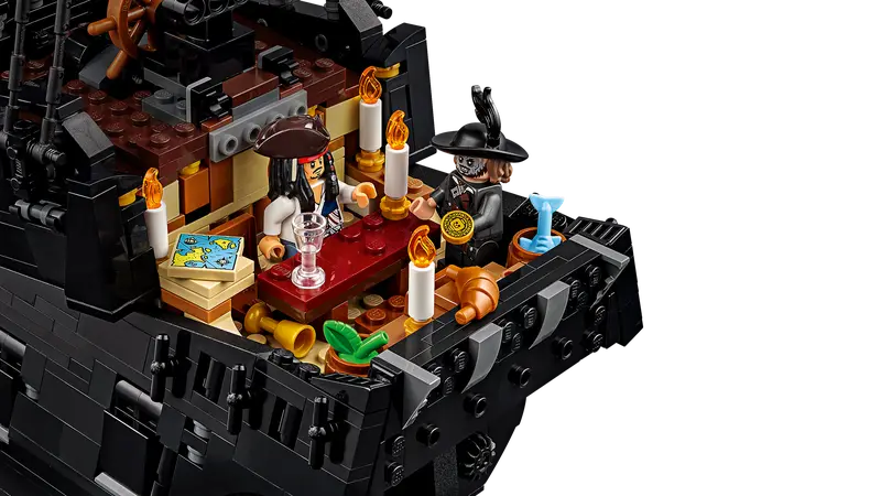 Le bateau pirate du capitaine Jack Sparrow - Lego