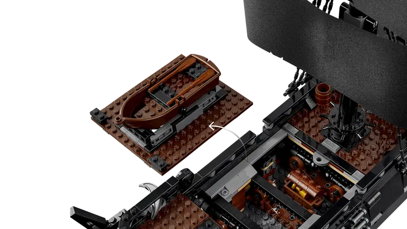 Le bateau pirate du capitaine Jack Sparrow - Lego