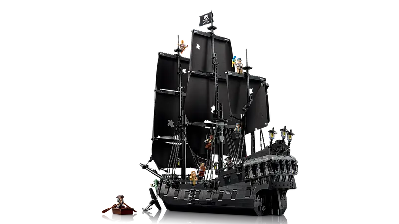 Le bateau pirate du capitaine Jack Sparrow - Lego