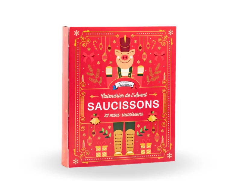 Calendrier de l’Avent Saucisson 2025 : l’Avent version apéro