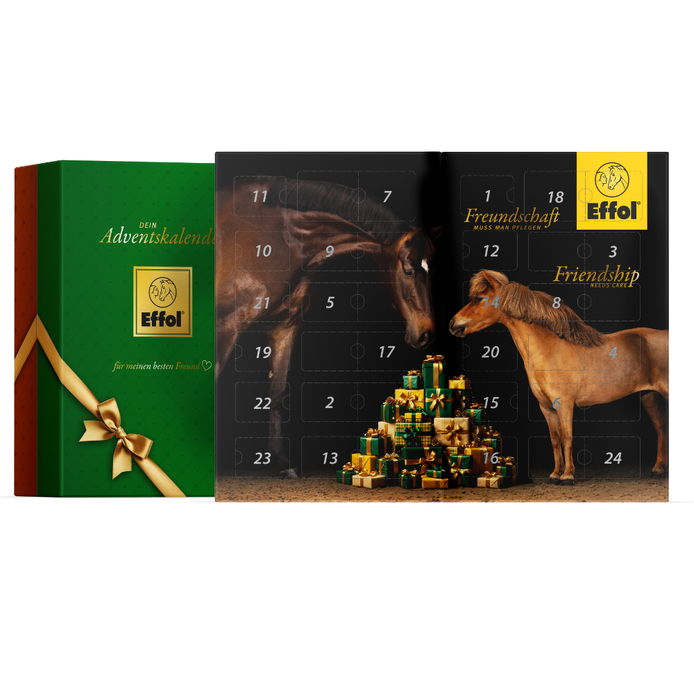 Calendrier de l'Avent Effol 2026 pour cheval et cavalier