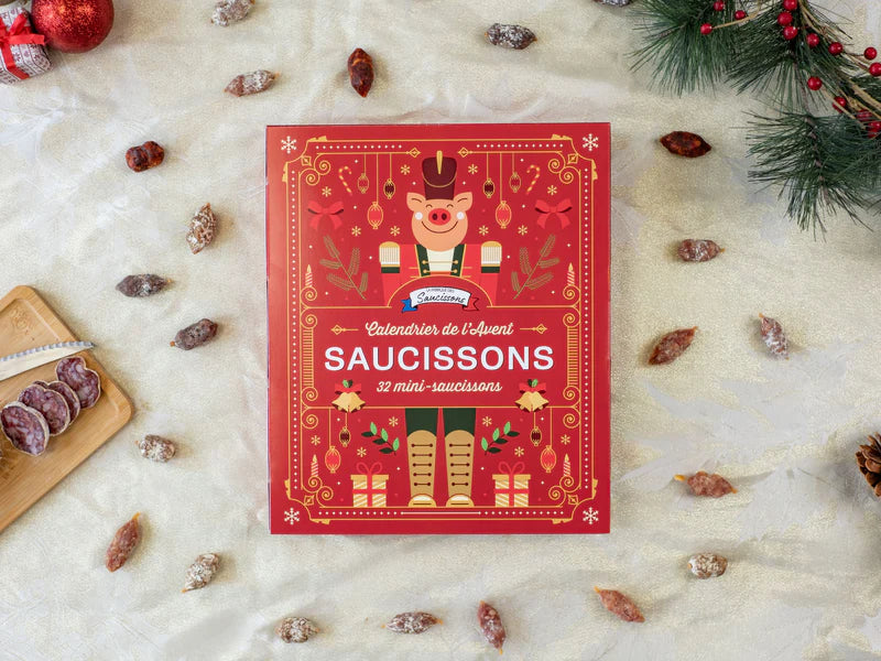Calendrier de l’Avent Saucisson 2025 : l’Avent version apéro