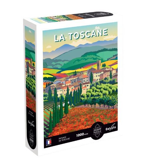 Puzzle 1000 pièces SentoSphère Paysage de Toscane