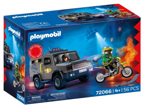 Playmobil Promo Pack 72066 Fourgon d'intervention des forces spéciales