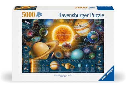 Puzzle 5000 pièces Ravensburger Système solaire