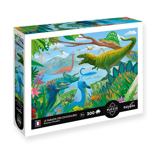 Puzzle 200 pièces SentoSphère Le Paradis des Dinosaures