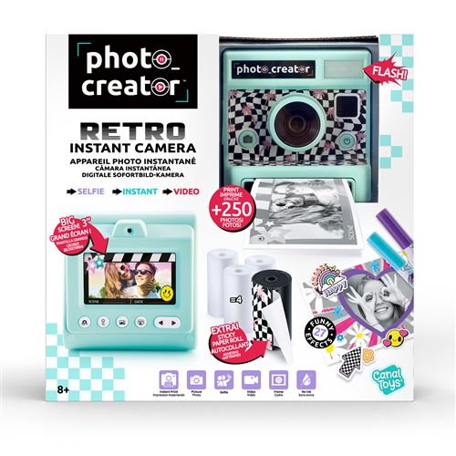 Appareil photo enfant Canal Toys Instantané Rétro