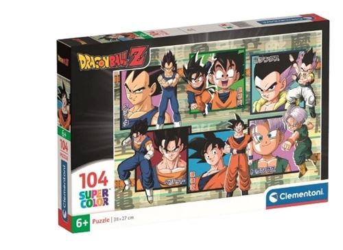 Puzzle 104 pièces Clementoni Dragon Ball Z