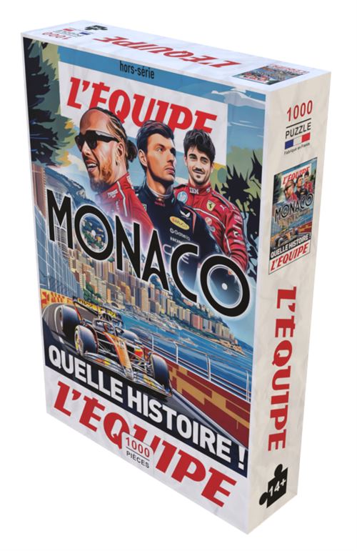 Puzzle 1000 pièces L'Equipe Monaco F1