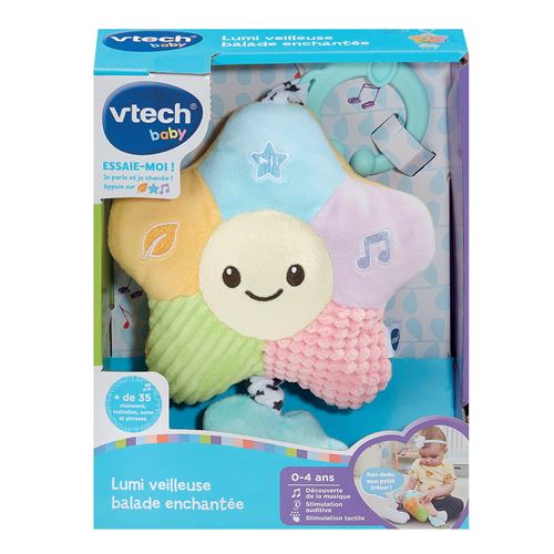 Jouet musical d'éveil Vtech Baby Lumi Veilleuse Balade enchantée
