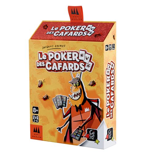 Jeu d'ambiance Gigamic Le Poker des Cafards