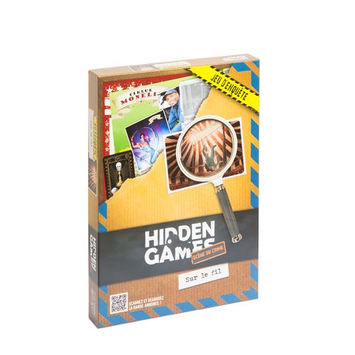 Jeu d'enquête Hidden Games Affaire N°4 Sur le fil