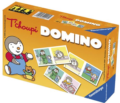 Jeu de stratégie Ravensburger Domino T'choupi