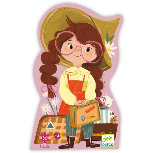 Puzzle Djeco Le voyage de Mia 36 pièces
