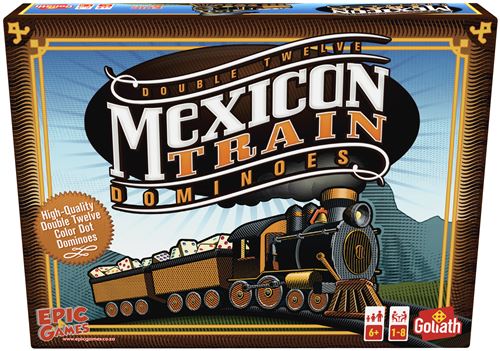 Jeu classique Goliath Mexican Train Dominoes