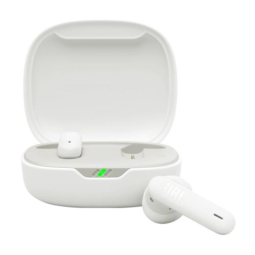 Ecouteurs intra-auriculaires sans fil Bluetooth JBL Wave Flex 2 avec réduction de bruit Blanc