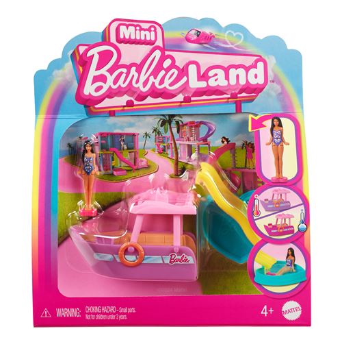 Figurine Barbie Land Véhicule de rêve Modèle aléatoire